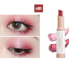 Gradient 2 Eyeshadow Stick Contouring Pen Matte & Glitter Eye Makeup