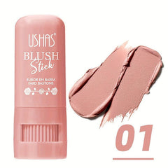2 in 1 Waterproof Makeup Powder Blusher Eye shadow Stick
