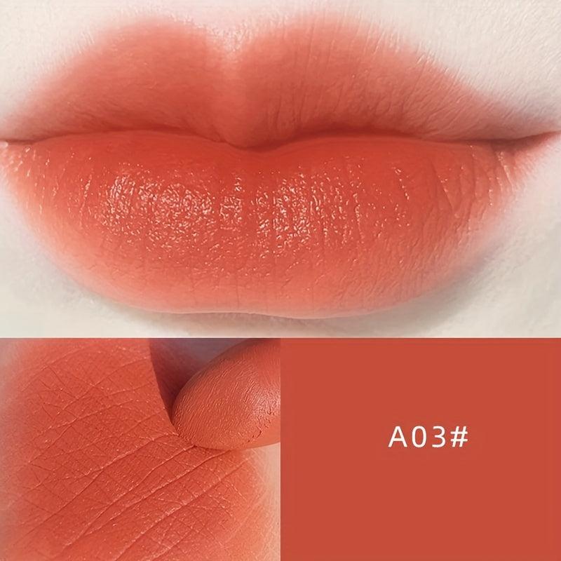 Non Stick Cup Lipstick Moisturizing Milk Tea Carrot Non Fade Lipstick