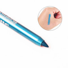 6-Color Metallic Smoky Eyeliner Pencil Set