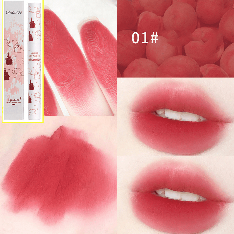 Bear Velvet Matte Lip Gloss Long Lasting Waterproof Lip Tint