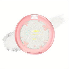 Highlighter Powder Soft Silky Texture Waterproof Face Makeup Compact 3 Colors