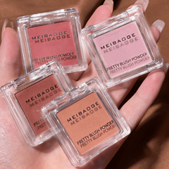 Natural Cheek Tint Blush Palette Matte Cosmetics for Soft and Brightening Face