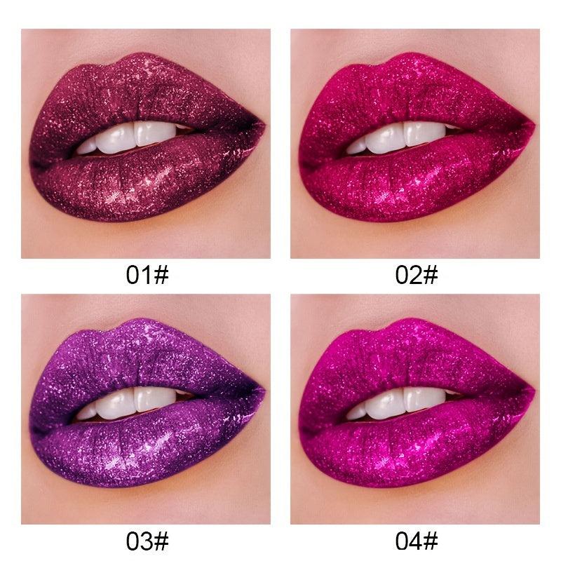 Lustrous Metallic Lip Gloss Longwear Lip Stain