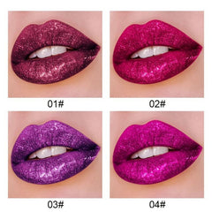 Lustrous Metallic Lip Gloss Longwear Lip Stain