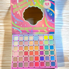 48 Color Eyeshadow Palette Matte Pearly Finish Multicolor Rainbow