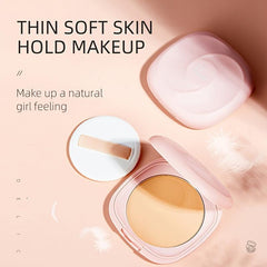 Matte Finish Concealer Compact with Long-Lasting Control