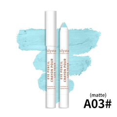 Monochromatic Eyeshadow Stick Matte Shimmer Finish