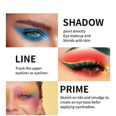 Monochromatic Eyeshadow Stick Matte Shimmer Finish