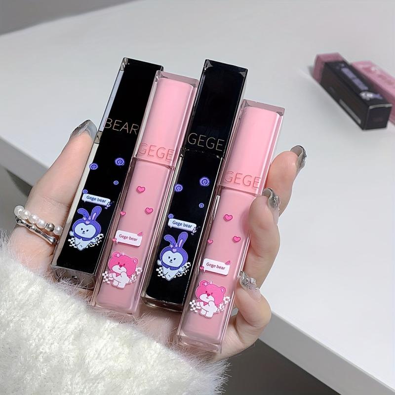 Pink Shell Mirror Lip Glaze Film Forming Non Drying Lipstick