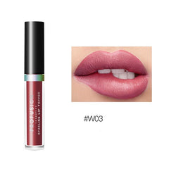 Velvet Liquid Lipstick with Shimmer - Long Lasting Waterproof Gloss