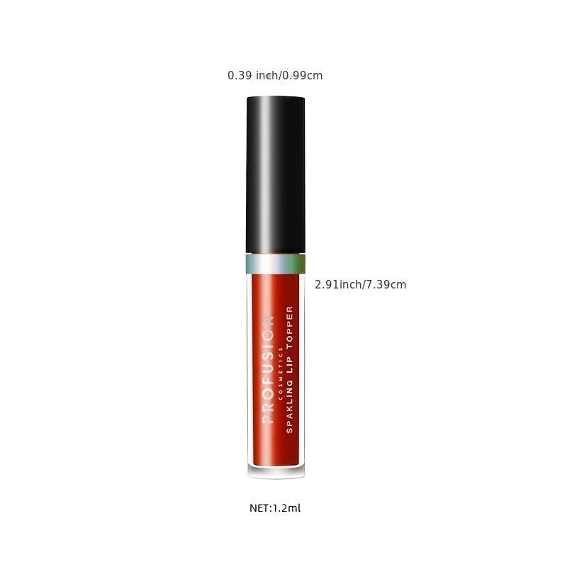 Velvet Liquid Lipstick with Shimmer - Long Lasting Waterproof Gloss