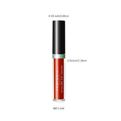 Velvet Liquid Lipstick with Shimmer - Long Lasting Waterproof Gloss