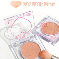 Xixi Natural Blush Palette Smooth Texture Pigmented Brightening