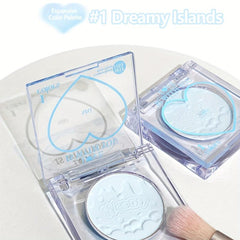 Xixi Natural Blush Palette Smooth Texture Pigmented Brightening
