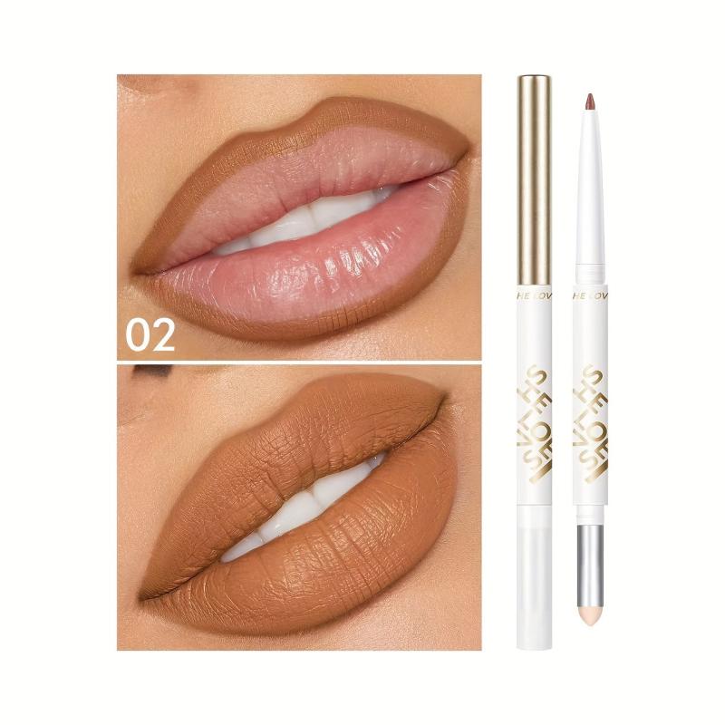 Brown Matte Lip Liner Waterproof Long Lasting Lipstick