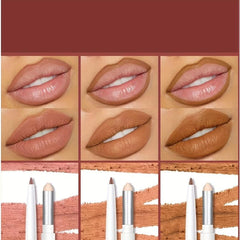 Brown Matte Lip Liner Waterproof Long Lasting Lipstick