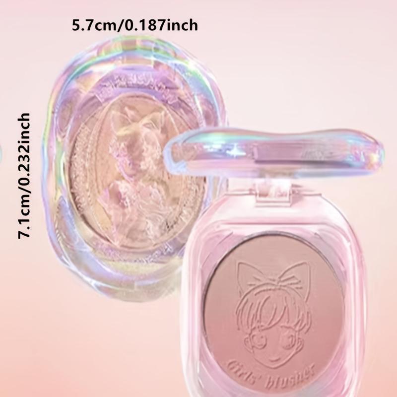 Young Girl Gradient Cheek Rouge Brightening Natural Nude Makeup