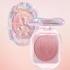 Young Girl Gradient Cheek Rouge Brightening Natural Nude Makeup