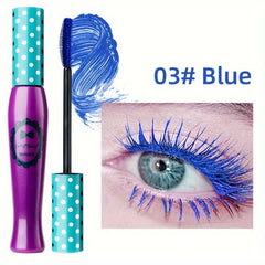 Colorful Waterproof Mascara Curling Extension Makeup 5 Colors