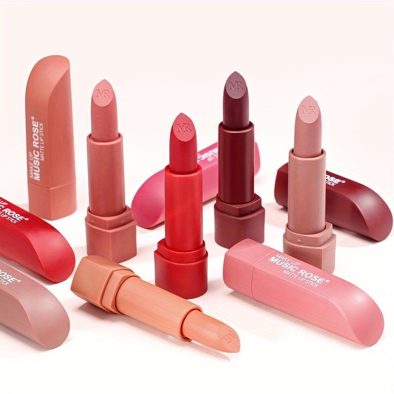 Ultra Matte Velvet Finish Lipstick, Long Wearing, Smudge Proof, All Skin Tones