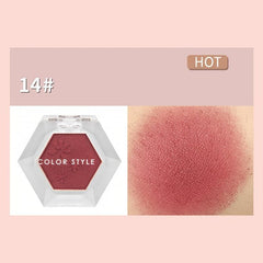 Monochrome Eyeshadow Powder Compact Red Plum Brown Berry Nude Series