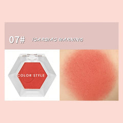 Monochrome Eyeshadow Powder Compact Red Plum Brown Berry Nude Series