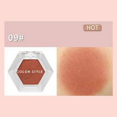 Monochrome Eyeshadow Powder Compact Red Plum Brown Berry Nude Series