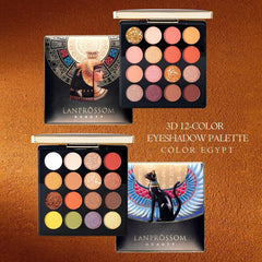 Egyptian Style Eyeshadow Palette Soft Waxy Smooth