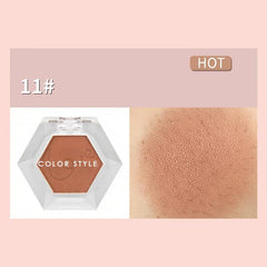 Monochrome Eyeshadow Powder Dark Brown Orange Tone Matte