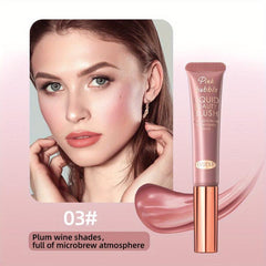 Liquid Highlighter Blush Multifunctional Makeup Liquid Rouge