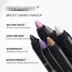 Diamond Shine Glitter Highlighter Waterproof Eyeshadow Stick