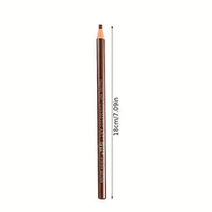 8pcs Dark Brown Waterproof Eyebrow Pencil Tattoo Makeup Set