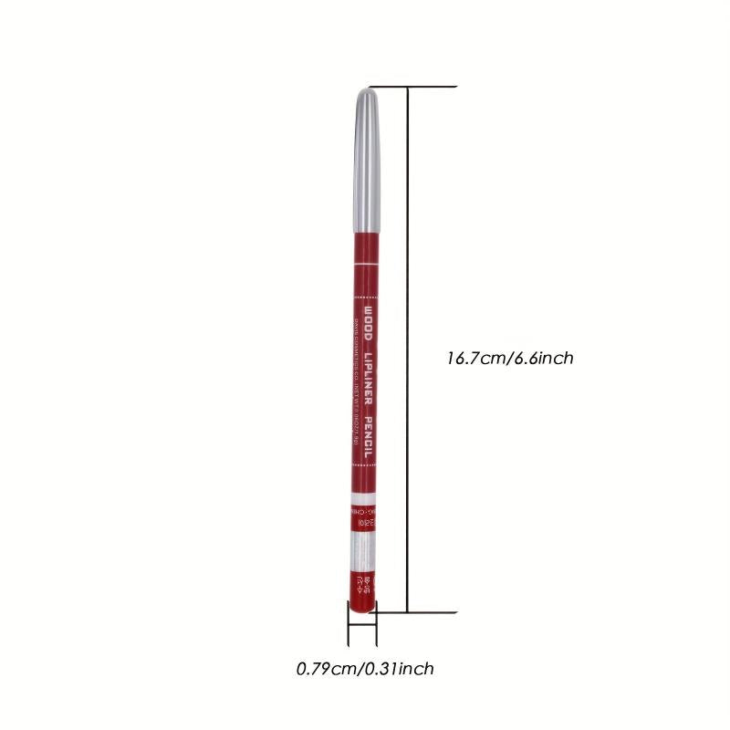 Waterproof Matte Lipstick & Eyeliner Pencil Kit for Beauty Makeup