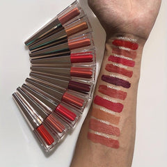 Tapered Liquid Lipstick Lip Glaze Natural Nude Lip Glaze Non-fading Lip Gloss