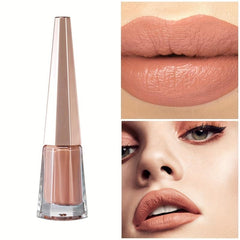 Tapered Liquid Lipstick Lip Glaze Natural Nude Lip Glaze Non-fading Lip Gloss