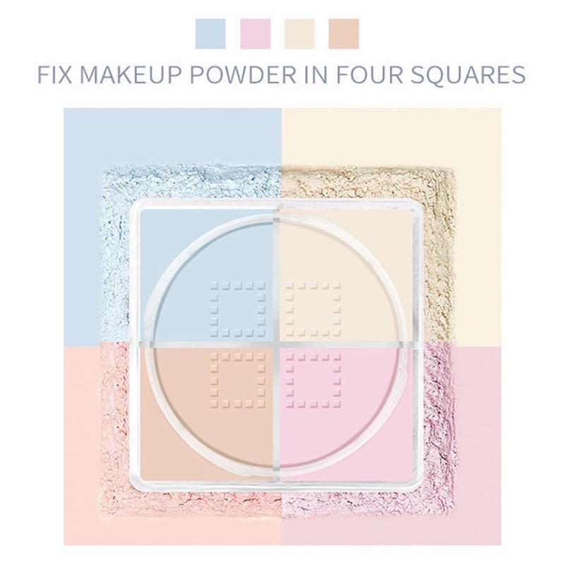 Matte Setting Powder Brightens Skin 4 Shades