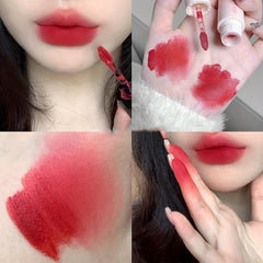 Pink Velvet Matte Lip Glaze Soft Matte Lip Mud Non Fade Lipstick