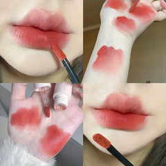 Pink Velvet Matte Lip Glaze Soft Matte Lip Mud Non Fade Lipstick