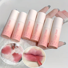 Pink Velvet Matte Lip Glaze Soft Matte Lip Mud Non Fade Lipstick