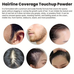 Hairline Covering Powder - Conceal Hairline for Thick Hair