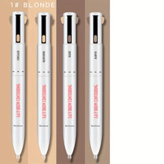 4-In-1 Long Lasting Makeup Pen - Lip Liner Eyeliner Eyebrow Highlighter