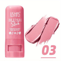 3 in 1 Rotary Cream Blush Natural Pink Rose Gloss