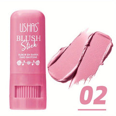 3 in 1 Rotary Cream Blush Natural Pink Rose Gloss