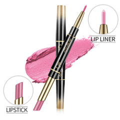 Matte Lipstick Waterproof 2 In 1 Lip Liner