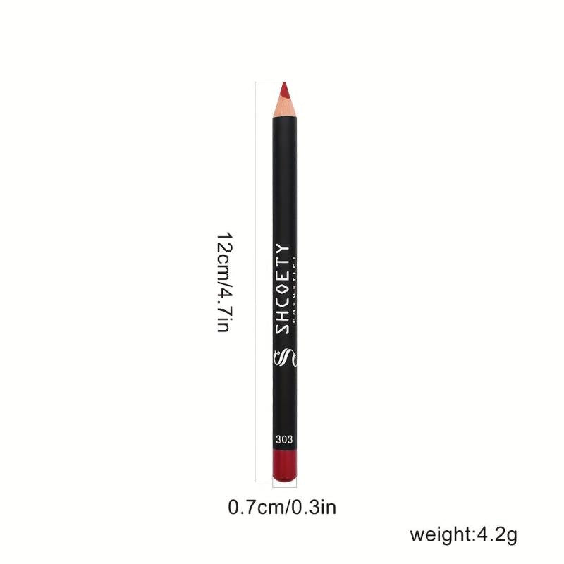 Matte Lip Liner Pencil Long Lasting 12 Colors