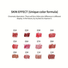 Matte Lip Liner Pencil Long Lasting 12 Colors
