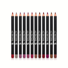 Matte Lip Liner Pencil Long Lasting 12 Colors
