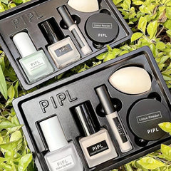 Mother's Gift Set: Foundation, Concealer, Barrier Cream, Sponge, Loose Powder