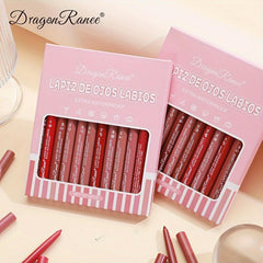 Vegan Lip Liner Pencil 24H Wear Waterproof & Smudge Resist Creamy Formula